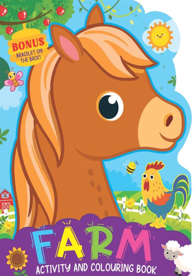 Farm Activity and Colouring Book (পেপারব্যাক) | Farm Activity and Colouring Book (undefined)