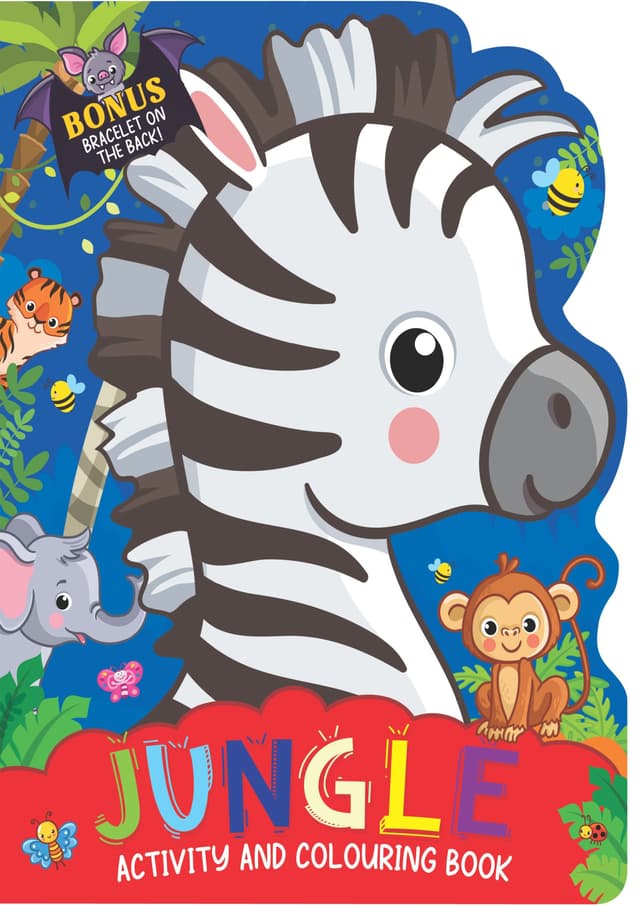 Jungle Activity and Colouring Book (পেপারব্যাক) | Jungle Activity and Colouring Book (undefined)