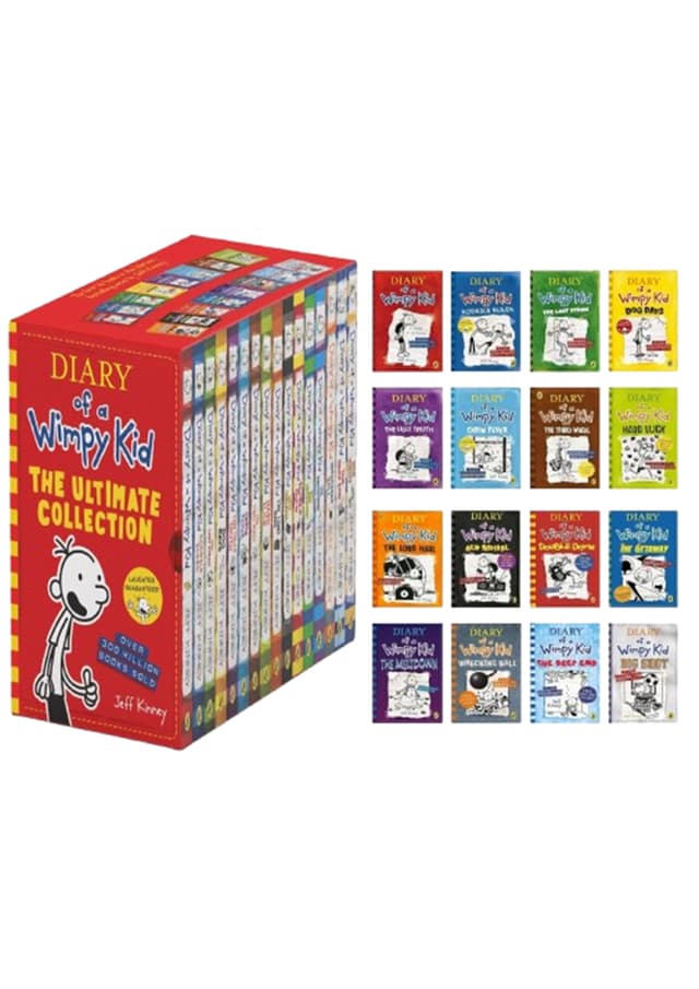Diary of a Wimpy Kid Boxset: The Ultimate Collection 16 Books Boxset (পেপারব্যাক) | Diary of a Wimpy Kid Boxset: The Ultimate Collection 16 Books Boxset (undefined)