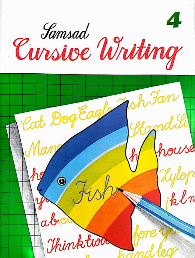 Cursive Writing-4 (পেপারব্যাক) | Cursive Writing-4 (Paperback)