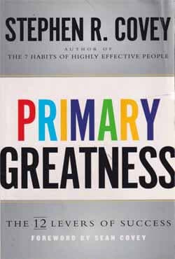 Primary Greatness : The 12 Levers of Success (পেপারব্যাক) | Primary Greatness : The 12 Levers of Success (Paperback)