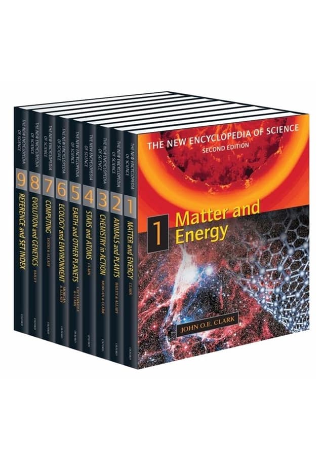 The New Encyclopedia of Science Set (1-9) (হার্ডকভার) | The New Encyclopedia of Science Set (1-9) (Hardcover)