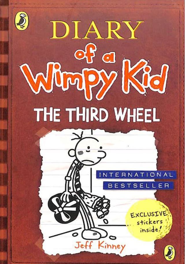 Diary of a Wimpy Kid: The Third Wheel (পেপারব্যাক) | Diary of a Wimpy Kid: The Third Wheel (Paperback)