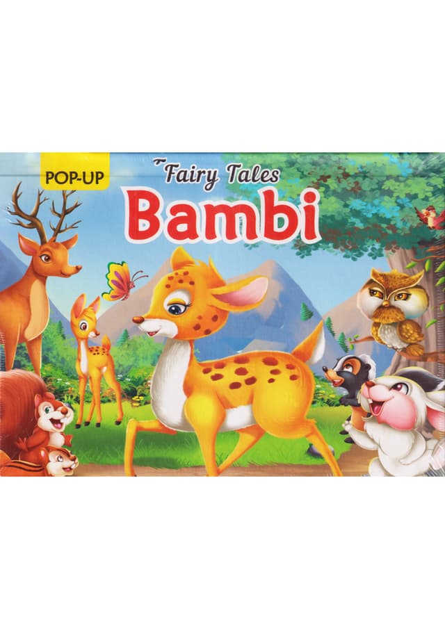 Pop-Up Fairy Tales: Bambi (হার্ডকভার) | Pop-Up Fairy Tales: Bambi (Hardcover)