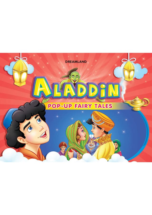 Dreamland Aladdin : Pop-Up Fairy Tales (হার্ডকভার) | Dreamland Aladdin : Pop-Up Fairy Tales (Hardcover)