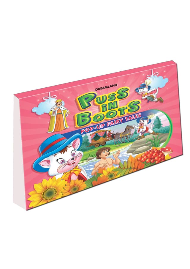 Dreamland Pop-Up Fairy Tales: Puss in boots (হার্ডকভার) | Dreamland Pop-Up Fairy Tales: Puss in boots (Hardcover)