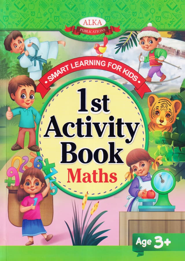 1st Activity Book-Maths (পেপারব্যাক) | 1st Activity Book-Maths (Paperback)