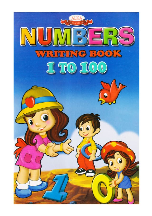 Number Writing Book (1 to 100) (পেপারব্যাক) | Number Writing Book (1 to 100) (Paperback)