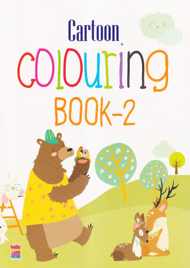 Cartoon Colouring Book- 2 (পেপারব্যাক) | Cartoon Colouring Book- 2 (Paperback)
