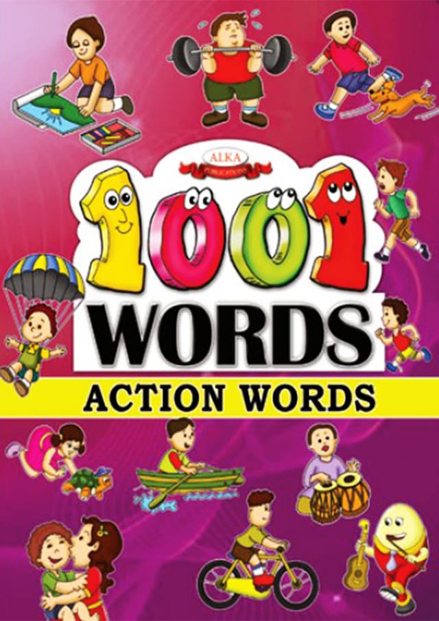1001 Action Words (পেপারব্যাক) | 1001 Action Words (Paperback)