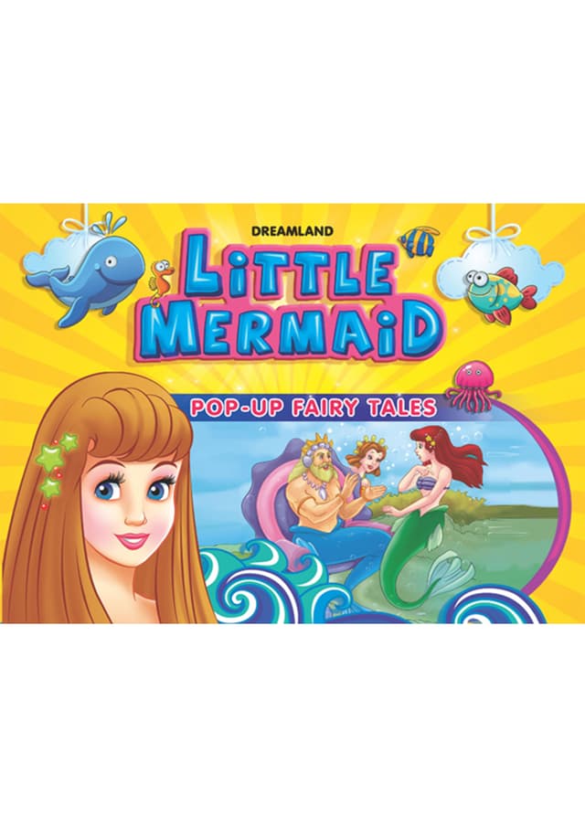 Dreamland Little Mermaid - Pop up Fairy Tales (হার্ডকভার) | Dreamland Little Mermaid - Pop up Fairy Tales (Hardcover)