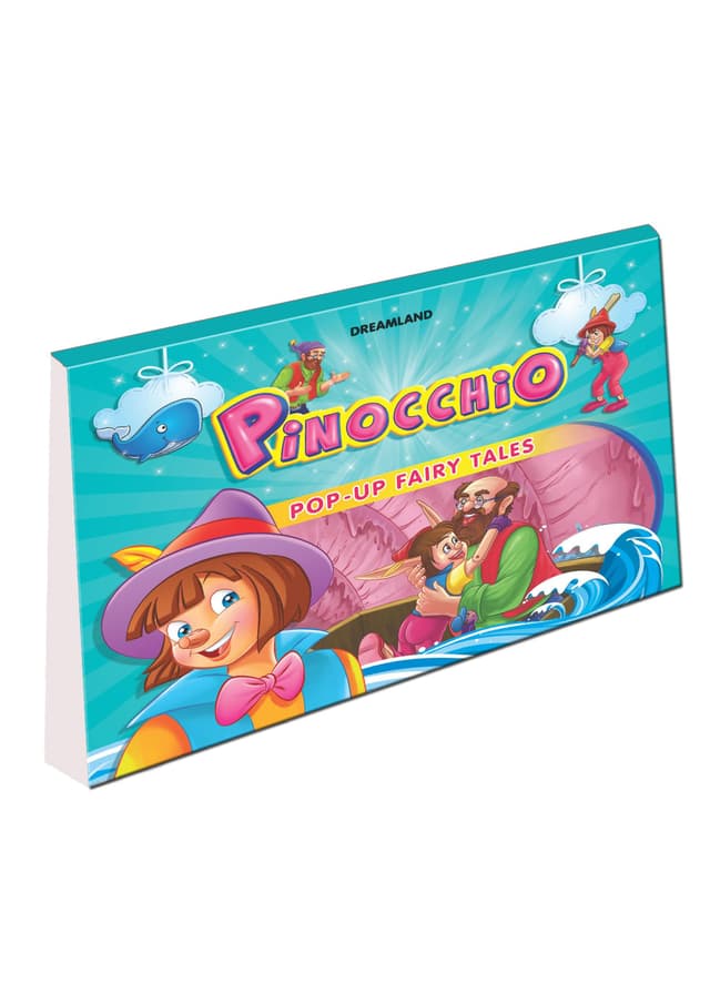 Dreamland  Pop Up Fairy Tales: Pinocchio (হার্ডকভার) | Dreamland Pop Up Fairy Tales: Pinocchio (Hardcover)
