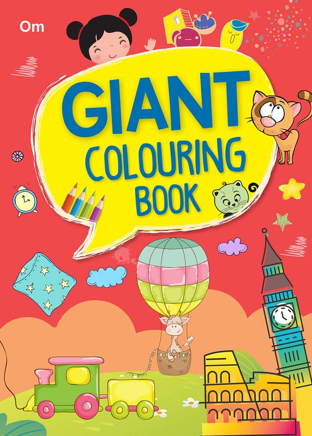 Giant Colouring Book (পেপারব্যাক) | Giant Colouring Book (Paperback)