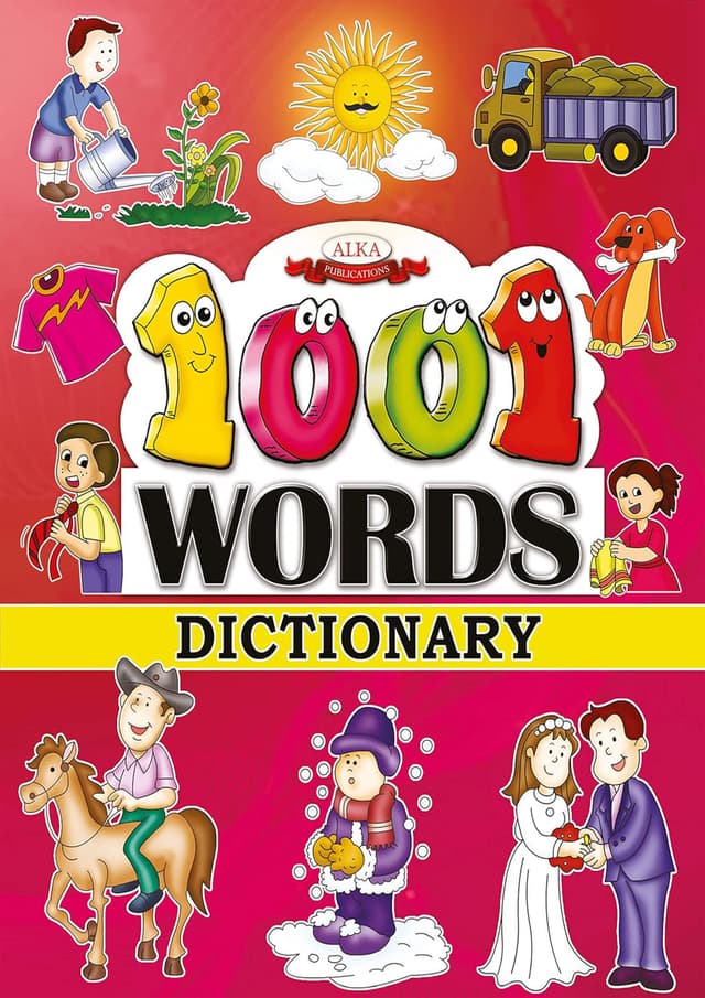 1001 WORDS DICTIONARY (পেপারব্যাক) | 1001 WORDS DICTIONARY (Paperback)