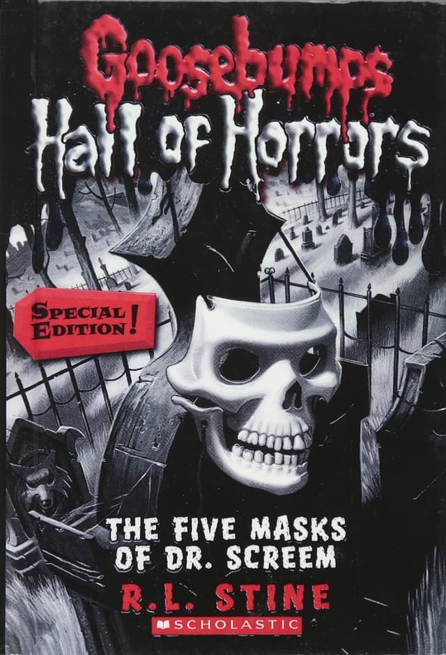 Goosebumps: The Five Masks of Dr. Screem (পেপারব্যাক) | Goosebumps: The Five Masks of Dr. Screem (Paperback)