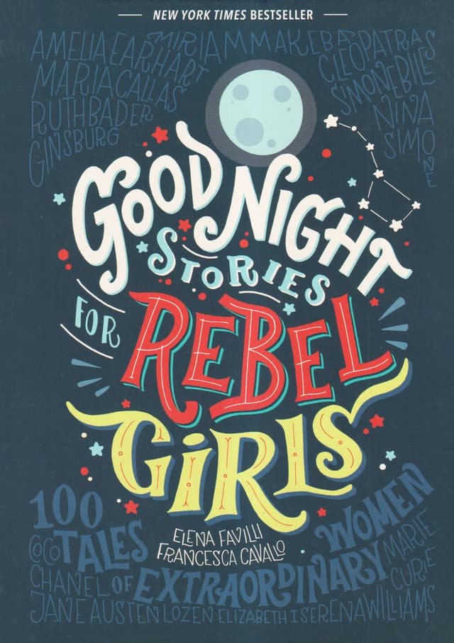 Good Night Stories for Rebel Girls: 100 Tales of Extraordinary Women (হার্ডকভার) | Good Night Stories for Rebel Girls: 100 Tales of Extraordinary Women (Hardcover)