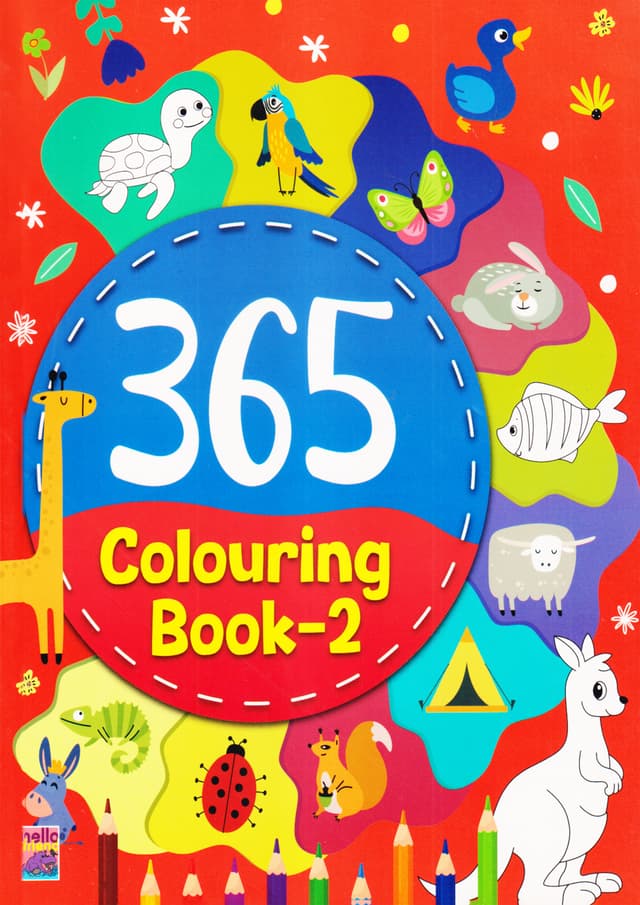 365 Colouring Book-2 (পেপারব্যাক) | 365 Colouring Book-2 (Paperback)