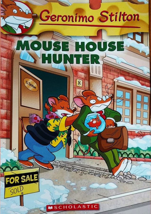 Geronimo Stilton #61: Mouse House Hunter (পেপারব্যাক) | Geronimo Stilton #61: Mouse House Hunter (Paperback)