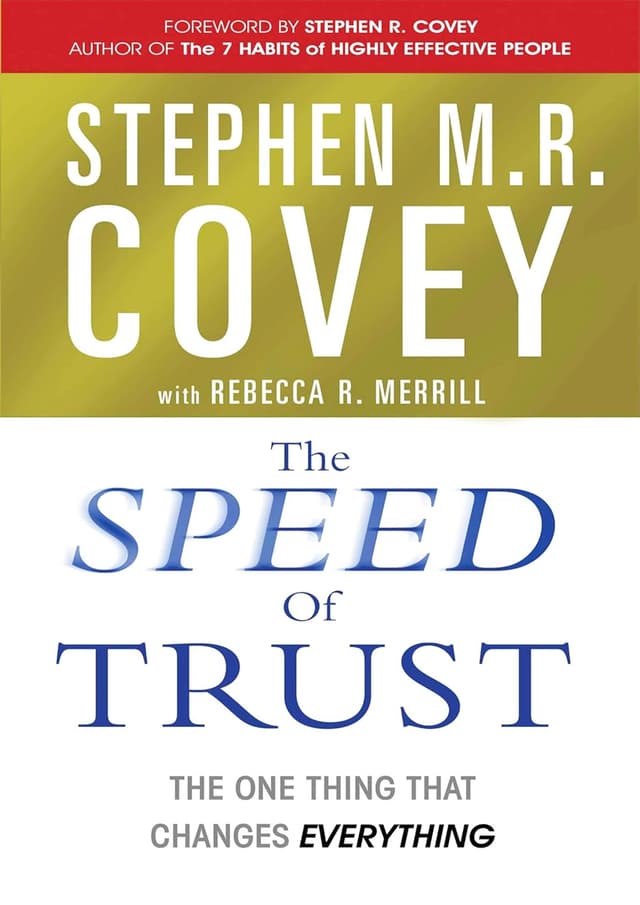 The Speed of Trust (পেপারব্যাক) | The Speed of Trust (Paperback)