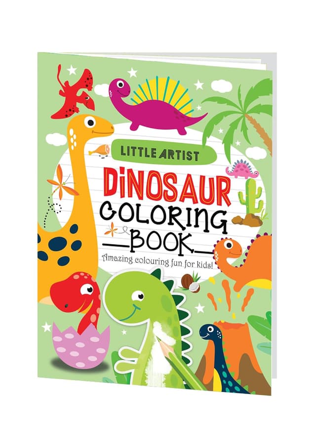Little Artist Dinosaur Colouring Book (পেপারব্যাক) | Little Artist Dinosaur Colouring Book (Paperback)