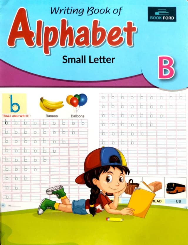 Writing Book Of Alphabet B Small Letter (পেপারব্যাক) | Writing Book Of Alphabet B Small Letter (Paperback)