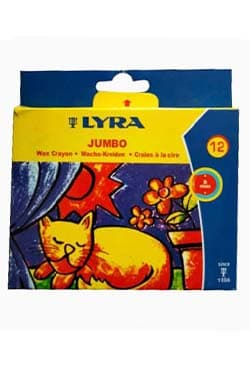Lyra Jumbo Crayons 12 Colour | 
