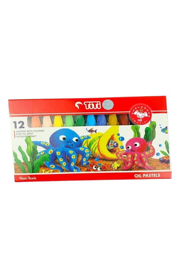 JOYTiTi Oil Pastel 12 Colors Ti-P-12 | 