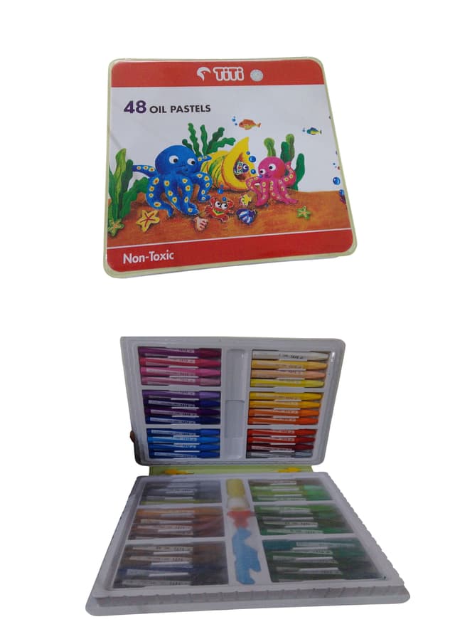 TiTi Oil Pastel 48 Colour (TI-P-48VL) | 