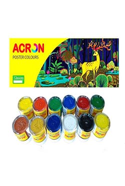 Acron Students Poster Colours - Gulliver Kit - (10ml bottles of 12 shades) | 