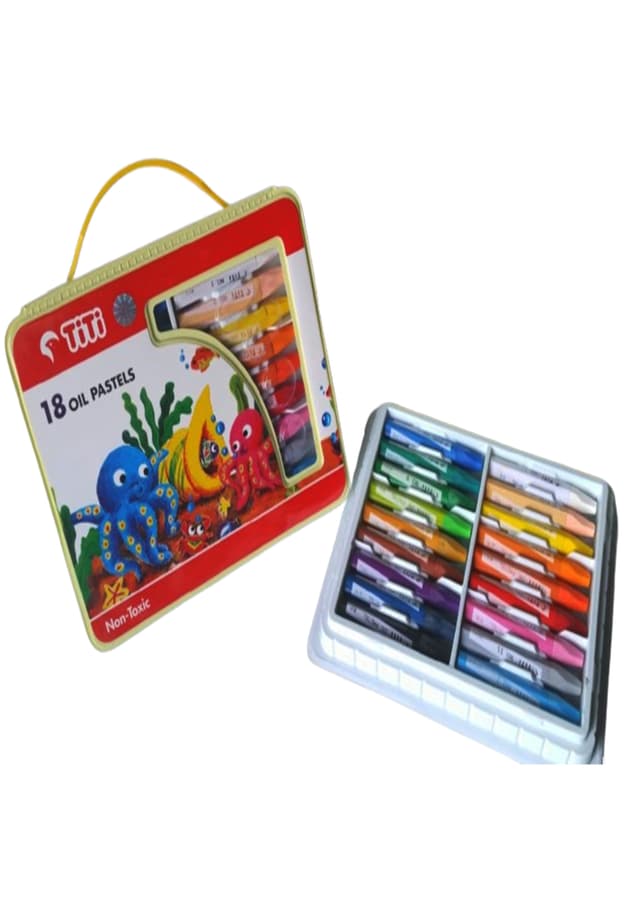 TiTi Oil Pastel 18 Colors (TI-P-18VL) | 
