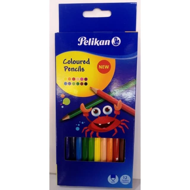 Pelikan Coloured Pencils Long 12 Colours (998-286) | 