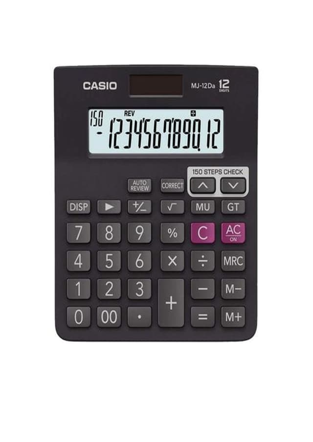 Casio Check and Correct Desktop Calculator - MJ-12DA | 