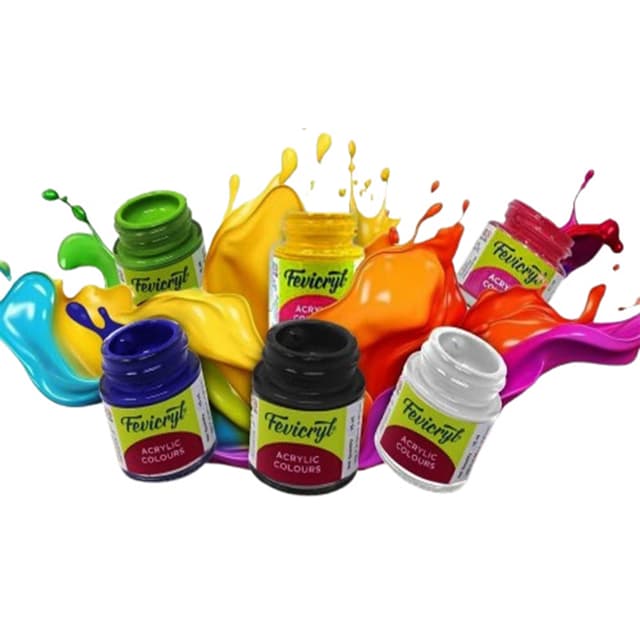 Fevicryl Acrylic Colours For Fabric Painting &amp; art Per Bottle | 