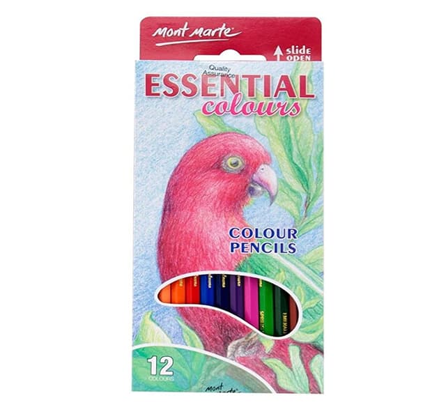 Essential Colours MPN0094 M.M. Colour Pencils 12 pce Set  | 