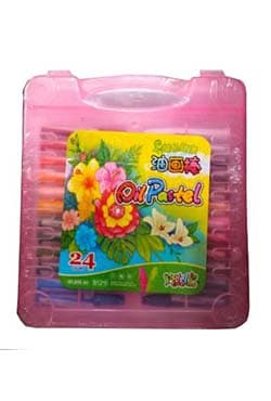 Oil Pastel 24 Colors 6015-24 No.45*12 (Gift Gallery) | 