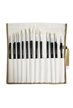 BMSS0001 M.M.Studio Essentials Brush Set Roll 18pce | 