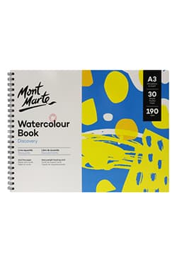 Mont Marte Watercolour Book Discovery A3 190gsm (MSB0121) | 
