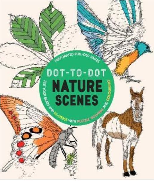 Dot-to-Dot Nature Scenes (পেপারব্যাক) | Dot-to-Dot Nature Scenes (Paperback)