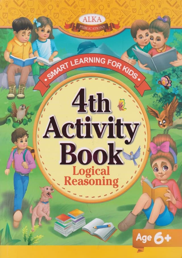 4th Activity Book Logical Reasoning (পেপারব্যাক) | 4th Activity Book Logical Reasoning (Paperback)