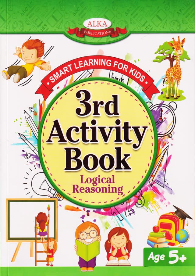 3rd Activity Book Logical Reasoning (পেপারব্যাক) | 3rd Activity Book Logical Reasoning (Paperback)