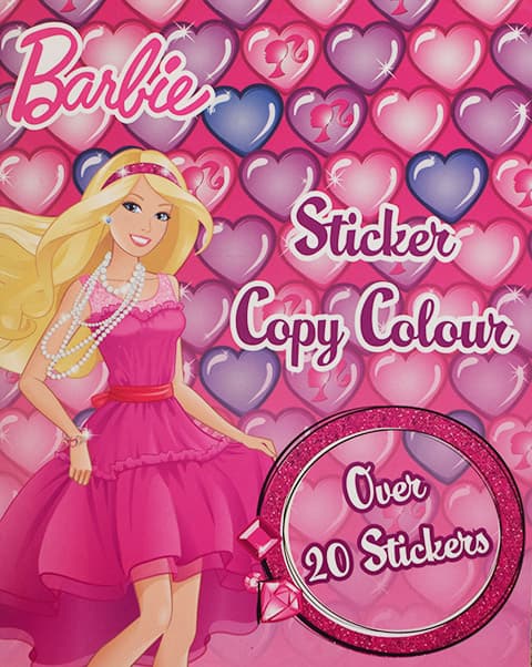 Barbie Sticker Copy Colour (Barbie Copy Colouring Series) (পেপারব্যাক) | Barbie Sticker Copy Colour (Barbie Copy Colouring Series) (Paperback)
