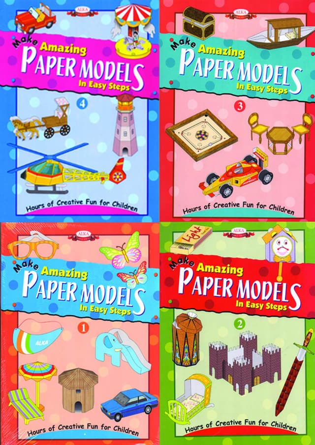 Make Amazing Paper Models in Easy Steps Series (পেপারব্যাক) | Make Amazing Paper Models in Easy Steps Series (Paperback)
