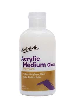 MAMD0001 M.M. Acrylic Medium Gloss 135ml | 