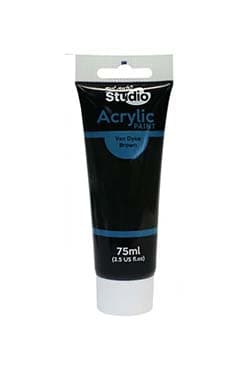 MSCH7529 M. M. Studio Acrylic Paint 75ml Van Dyke Brown | 