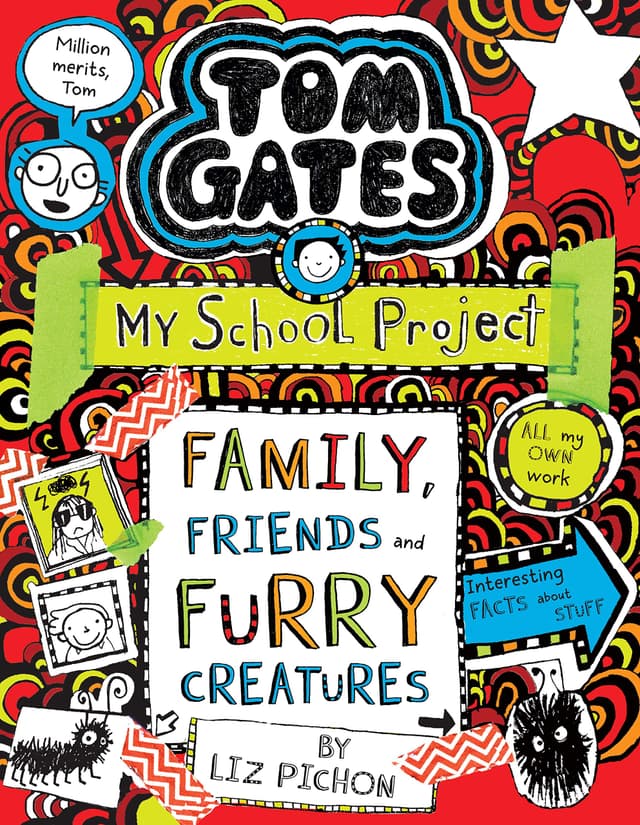 Tom Gates #12: Family Friends and Furry Creatures (পেপারব্যাক) | Tom Gates #12: Family Friends and Furry Creatures (Paperback)