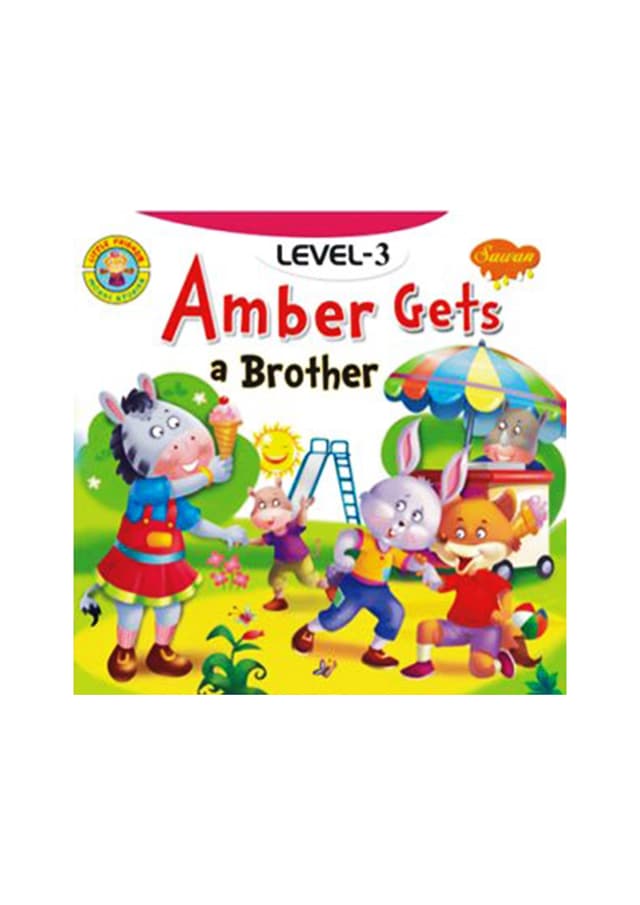 Amber Gets A Brother (Level-3) (পেপারব্যাক) | Amber Gets A Brother (Level-3) (Paperback)