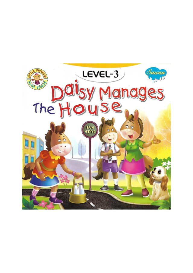 Daisy Manages The House (Level - 3) (পেপারব্যাক) | Daisy Manages The House (Level - 3) (Paperback)
