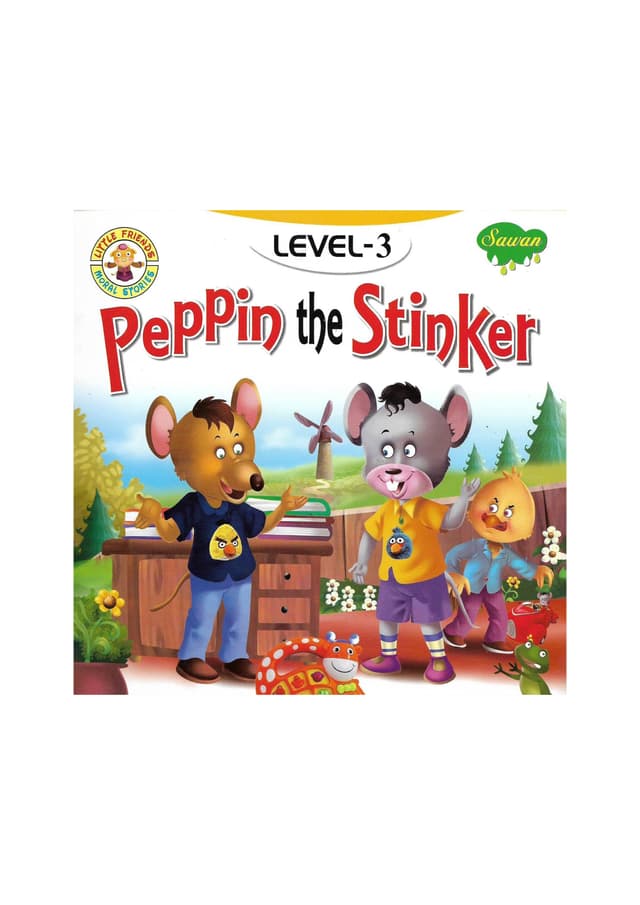 Peppin The Stinker (Level-3) (পেপারব্যাক) | Peppin The Stinker (Level-3) (Paperback)