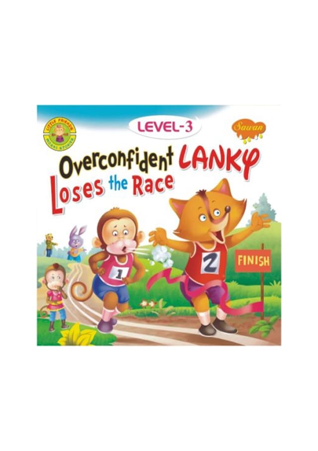 Overconfident Lanky Loses The Race (Level-3) (পেপারব্যাক) | Overconfident Lanky Loses The Race (Level-3) (Paperback)