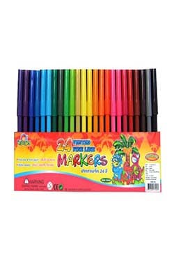 Kid Art Markers 24 Vented Fine Line VM0124 | 